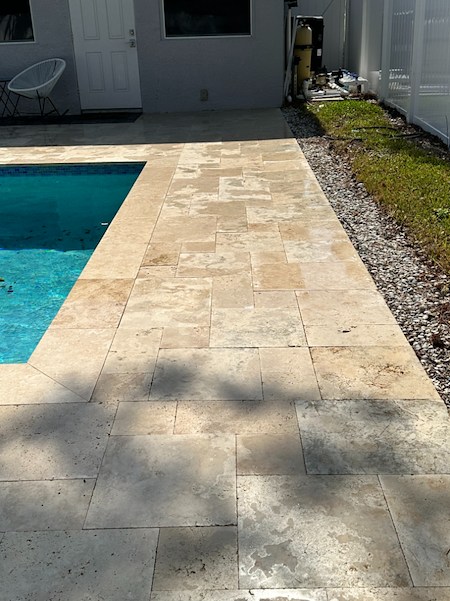 How often should you clean and seal your pool deck